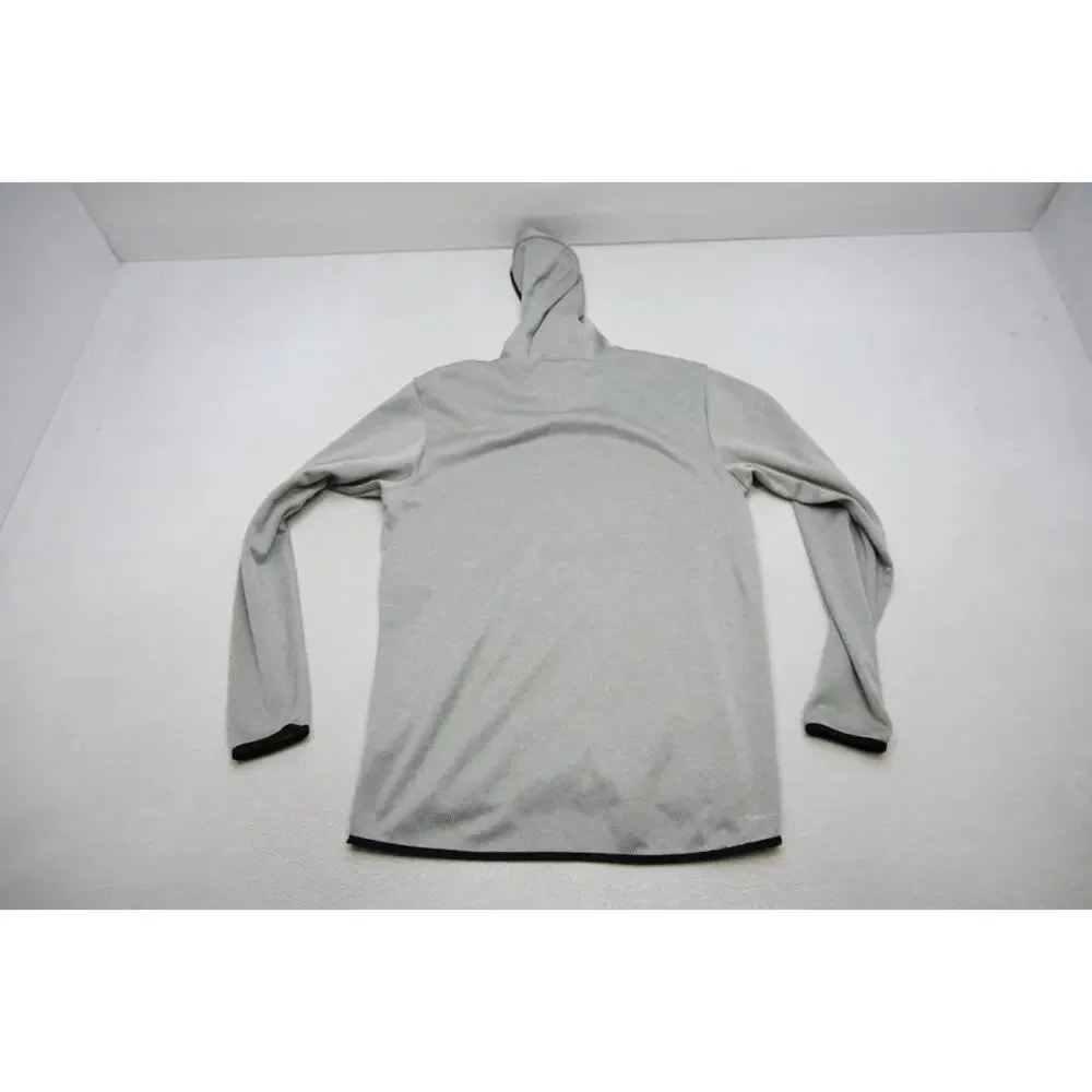 Adidas‎ Hoodie ClimaWarm Athletic Pullover Sweater Gray Mens Size Medium